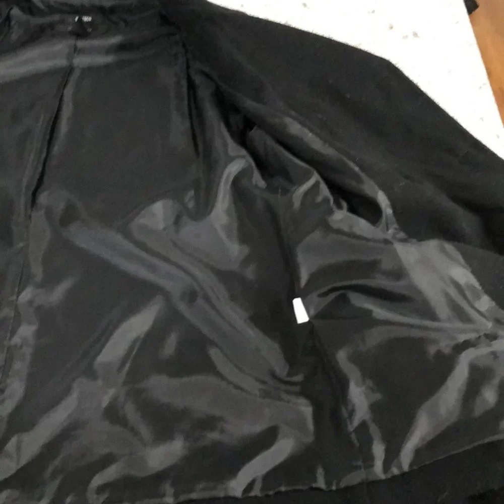 {Style & Co} Short Black Peacoat